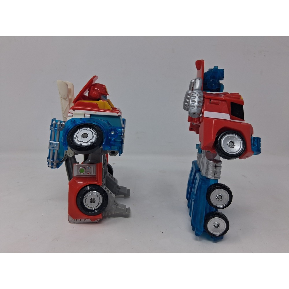 Playskool Heroes Transformers Rescue Bots Energize Optimus Prime Heatwave Lot - Picture 7 of 7